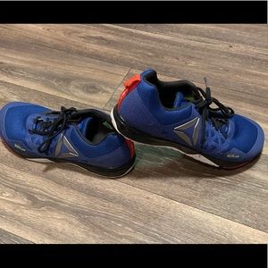 Red, White, and Blue Reebok CrossFit Nano 6s